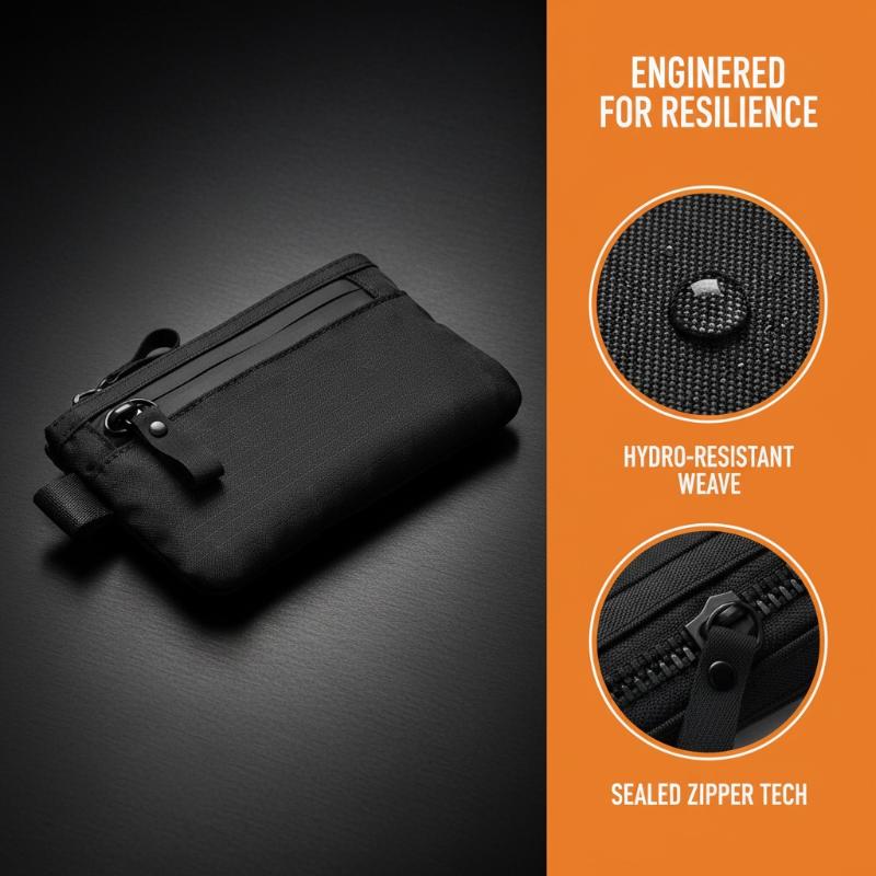 Edc Concealed Carry - Taktik Su Geçirmez Küçük Bozuk Para