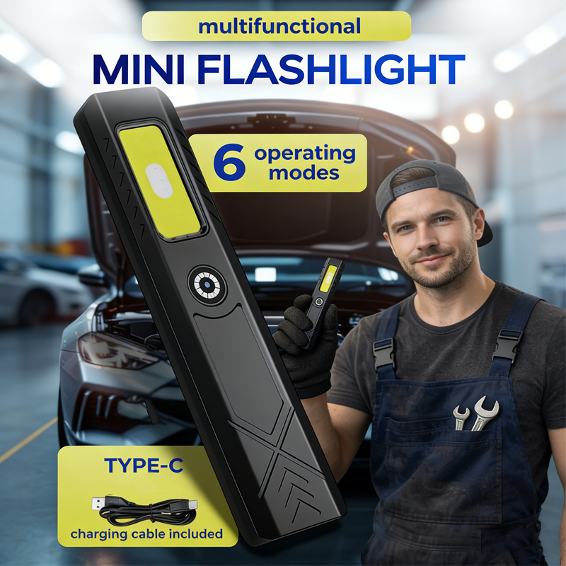Keychain Flashlight - LED Anahtarlık El Feneri Şarj Edilebilir