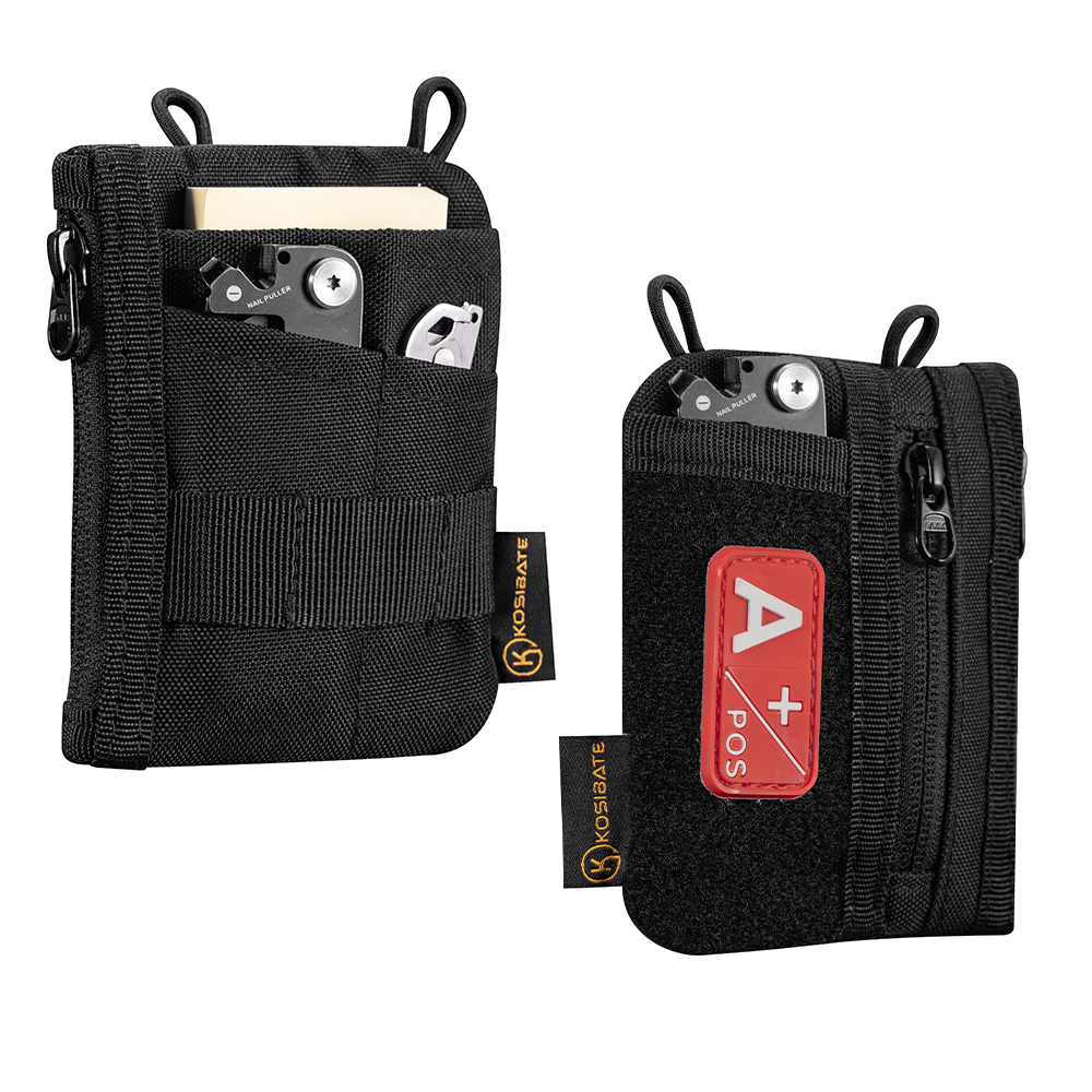 Edc Carry Pocket Pouch - Günlük Taşıma için Kendin Yap Yamalar