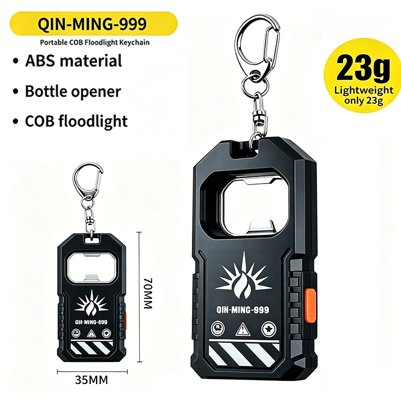 Keychain Flashlight - 2 adet taşınabilir LED COB anahtarlık