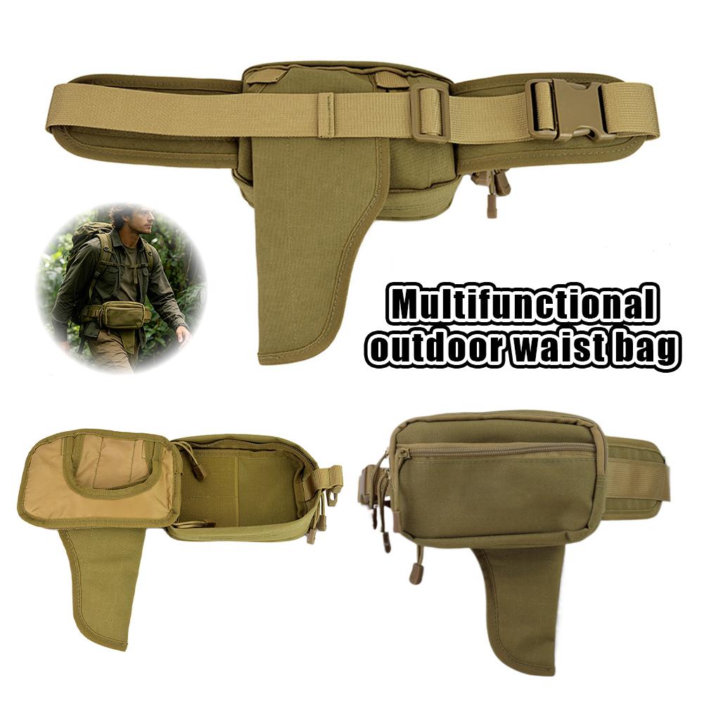 Edc Concealed Carry - Hırsızlığa Karşı Gizli Taşıma Bel Çantası,