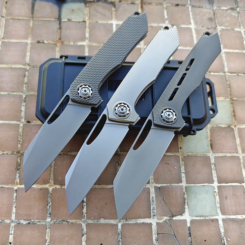 Pocket Knife Ceramic - Yeni Nötrleştirici JUFULE Yapımı Titanyum Saplı