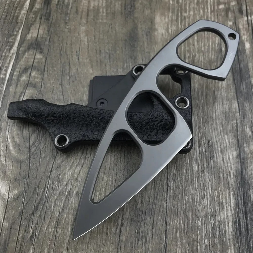 Edc Fixed Blade Deep Carry - Yüksek Sertlikte Boyun Bıçağı 440C Çelik