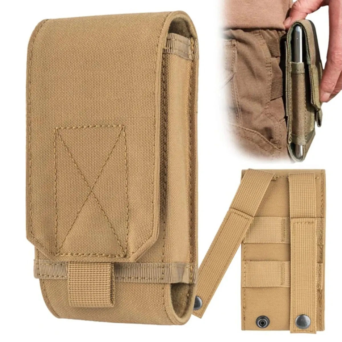 Edc Carry Box - Molle Lazer Çantası Taktik Cep Telefonu