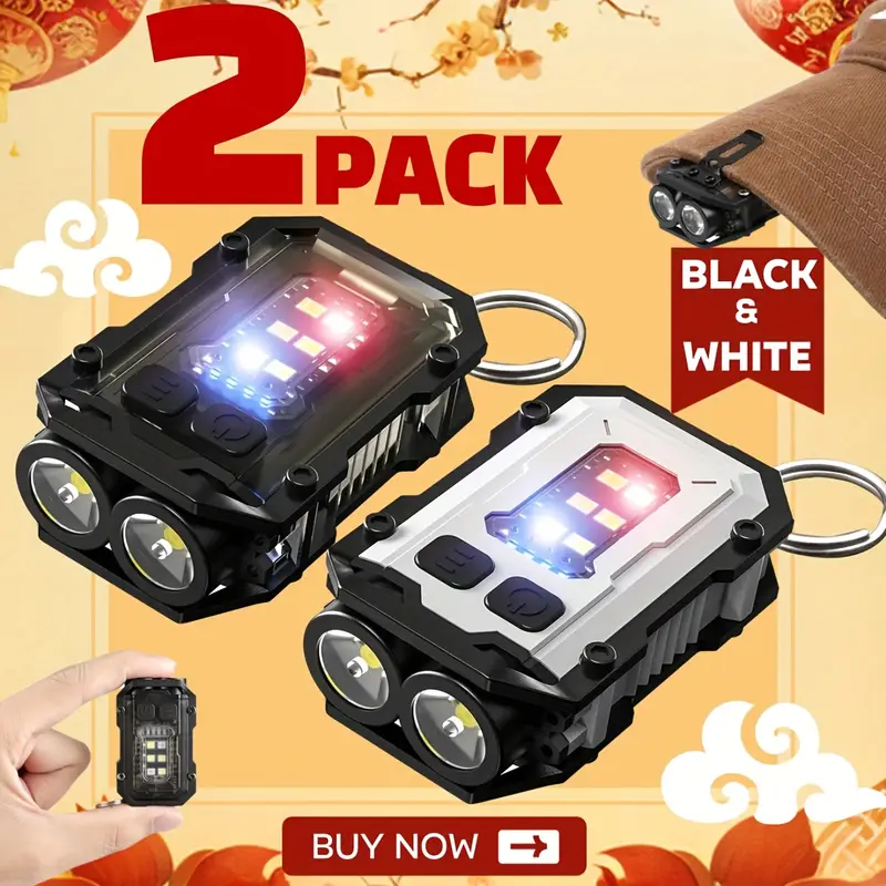 Klipsli El Feneri Şarj Edilebi - Keychain Flashlight incelemesi ve fiyatı