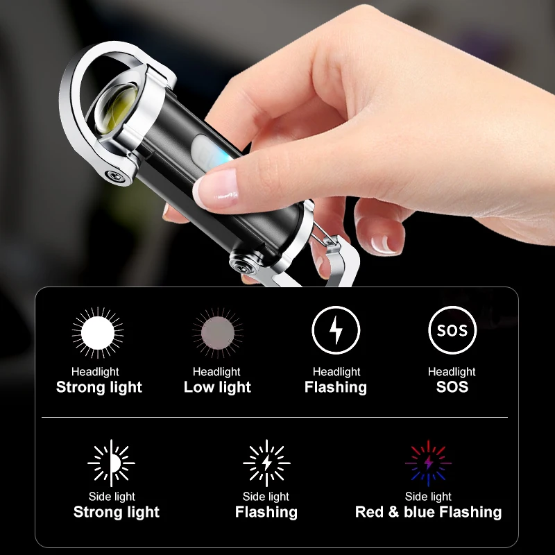 Mini Şarj Edilebilir Anahtarlı - Keychain Flashlight incelemesi ve fiyatı