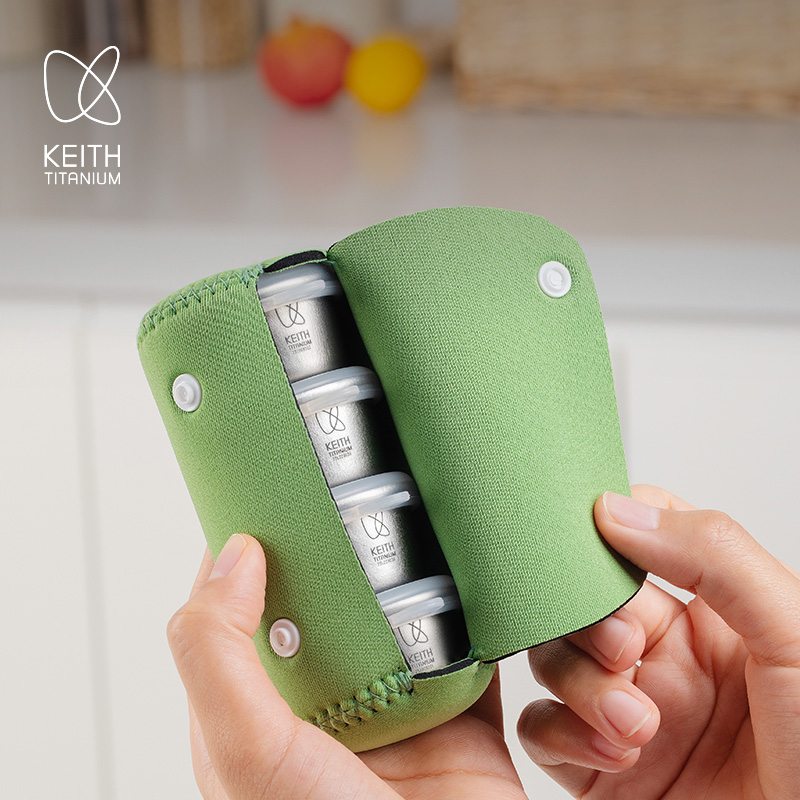 KEITH 4 Adet Mini Saf Titanyum - Edc Carry Pocket Pouch incelemesi ve fiyatı
