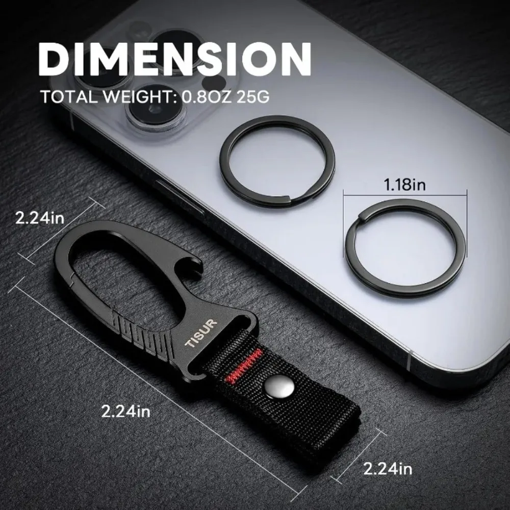 Titanyum Karabina Anahtarlık K - Edc Carry Clip incelemesi ve fiyatı