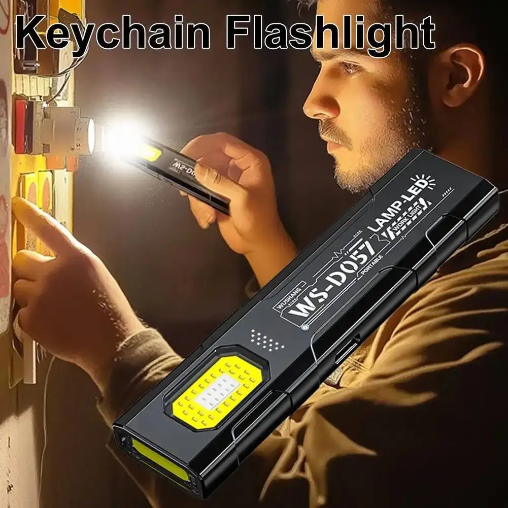 Güçlü Mini COB Anahtarlık Fene - Keychain Flashlight incelemesi ve fiyatı