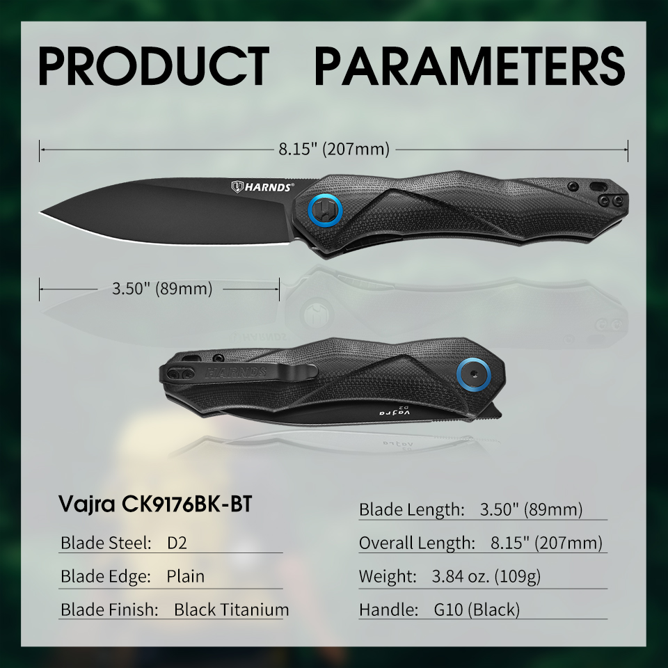 HARNDS Vajra CK9176 Ön Çevirme - Pocket Knife Ceramic incelemesi ve fiyatı