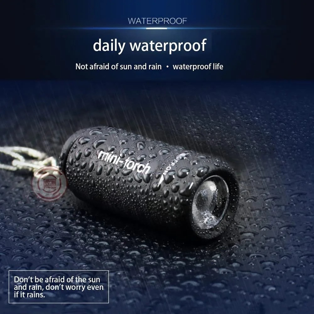 USB Şarj Edilebilir Kamp Mini  - Keychain Flashlight incelemesi ve fiyatı