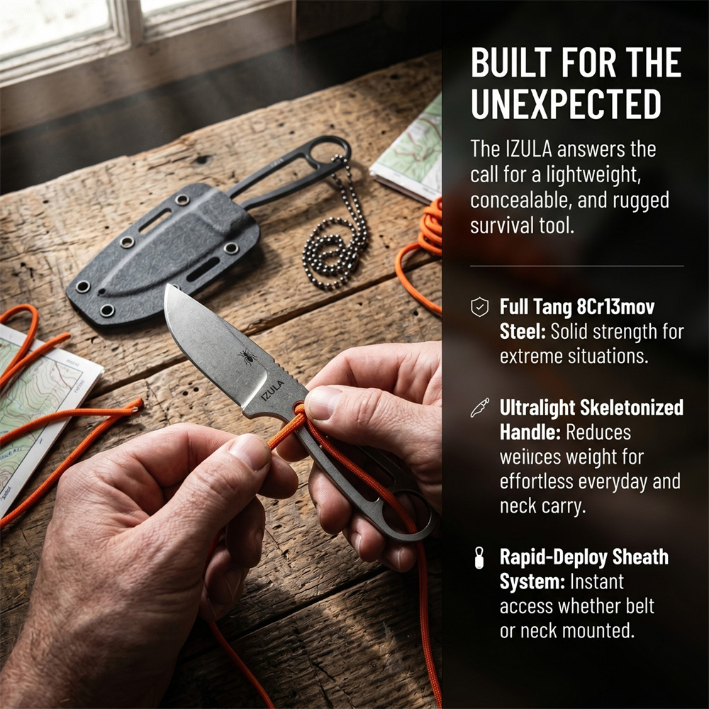 Günlük Taşıma Tam Boy Sabit Na - Edc Fixed Blade Deep Carry incelemesi ve fiyatı