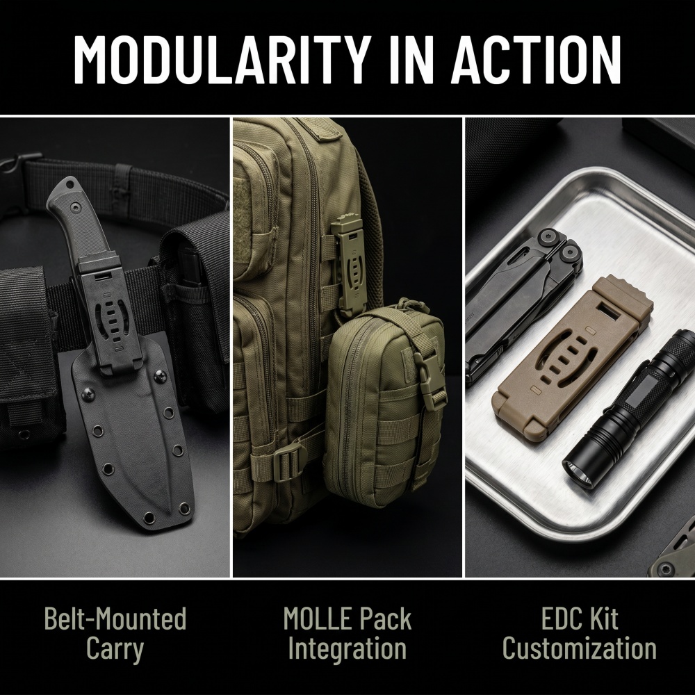 Kendin Yap Kydex Kılıf MOLLE A - Edc Carry Clip incelemesi ve fiyatı