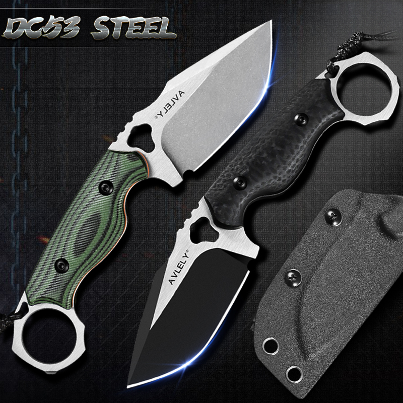 Yüksek sertlikte DC53 çelikten - Edc Fixed Blade Deep Carry incelemesi ve fiyatı