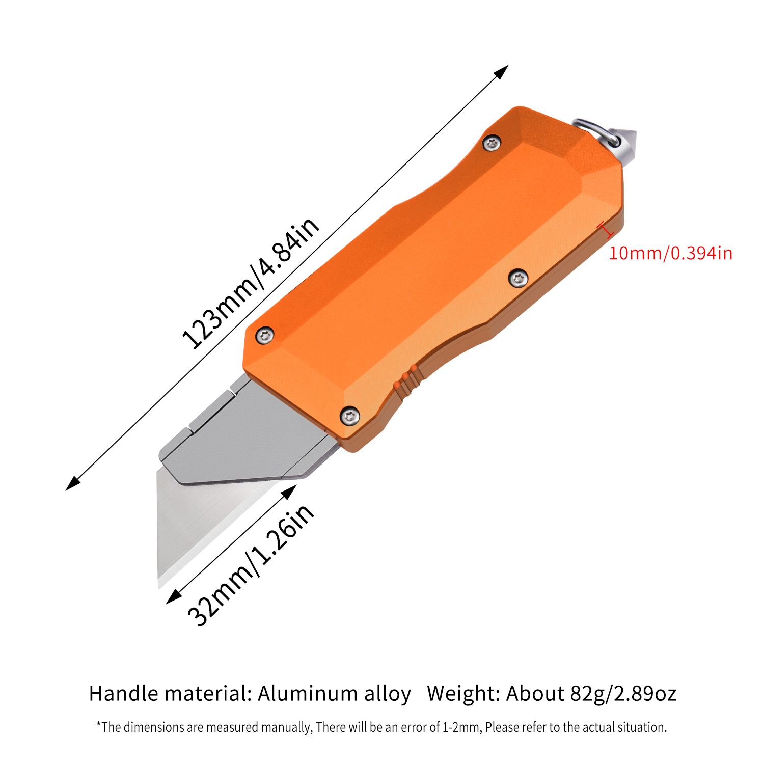 İki parçalı alüminyum alaşımlı - Everyday Carry (Edc) Knife incelemesi ve fiyatı